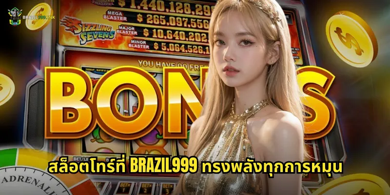 สล็อตโทร์ที่ BRAZIL999 ทรงพลังทุกการหมุน